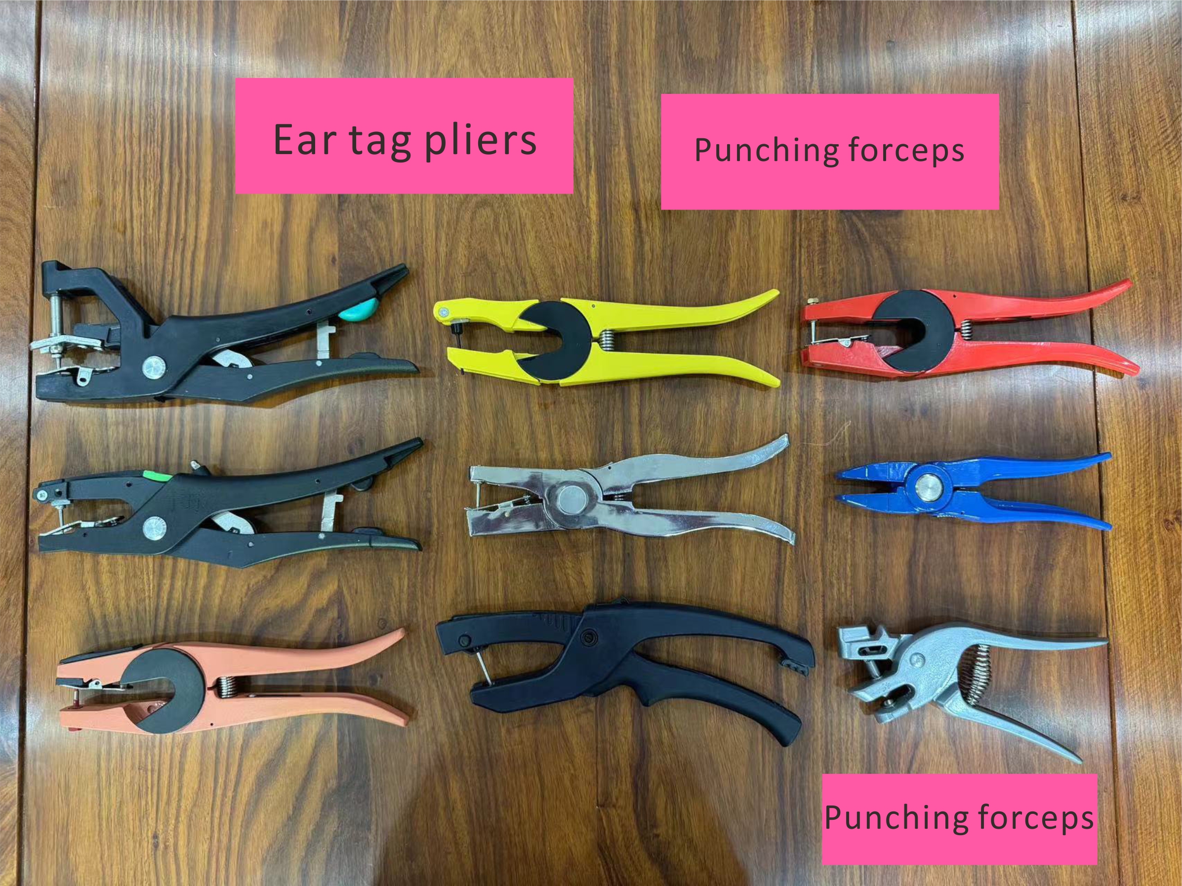 Ear tag pliers